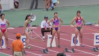 2019 日本インカレ陸上 女子 100ｍH 決勝