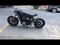 cafe racer yamaha virago walk around