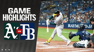 A's vs. Rays Game Highlights (5/28/24) | MLB Highlights