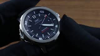 IWC Aquatimer Automatic 2000 Edition 35 Years Ocean 2000 Showcase Review