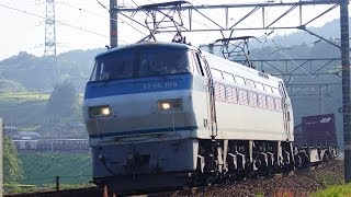 JR貨物 東海道本線 早朝の貨物3本 5091レ・1071レ・5071レ