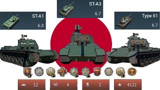 ST-A Tanks Explained | Japan’s first post WW2 tank attempts | War Thunder