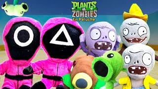 Plantas vs Zombies en Peluche: ¡El Juego del Calamar!