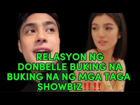 RELASYON NG DONBELLE BUKING NA BUKING NA NG MGA TAGA SHOWBIZ‼️