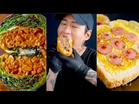 [ REVERSED ] ASMR | Best Of Delicious Zach Choi Food | MUKBANG ...