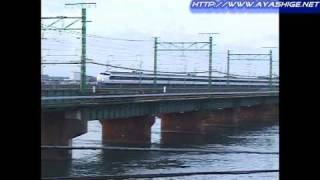 [720p]東海道新幹線０系 Scene.5 浜名湖にて Shinkansen 0 series run across Hamanako lake