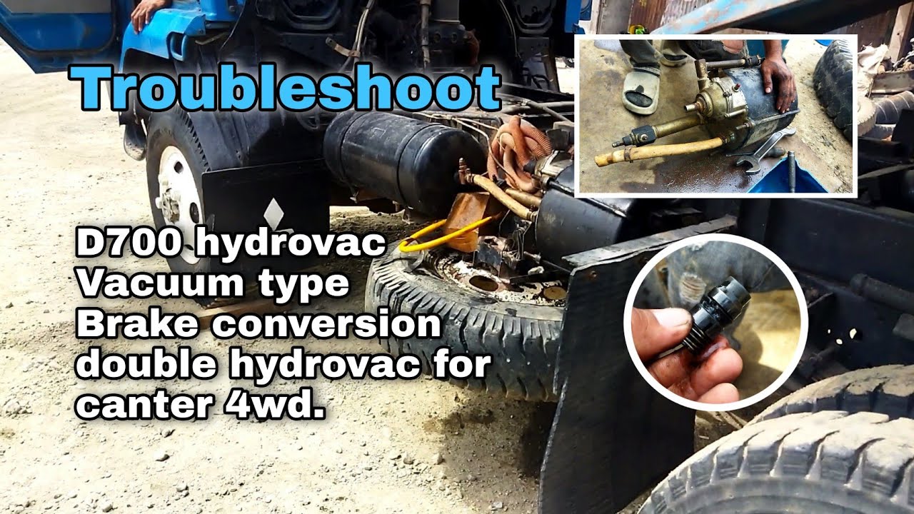 D700 Hydrovac | Vacuum Type | Brake Conversion | Double Hydrovac For ...