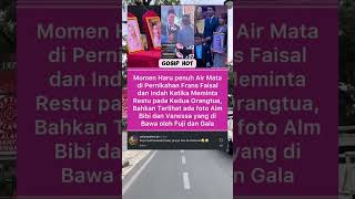 Momen haru penuh air mata dipernikahan frans faisal dan indah #fransfaisal #fujian