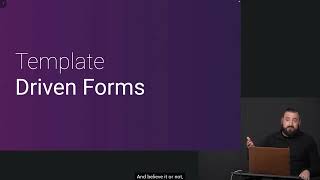 16. Template Driven Forms Overview