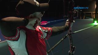 Peter Elzinga v Braden Gellenthien – compound men gold | Nimes 2011 Indoor Archery World Cup