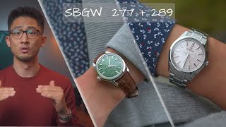 Grand Seiko Needs to Chill Out!  SBGW277 \u0026 SBGW289 compared