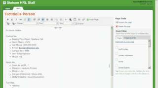 pbwiki.com tutorial one
