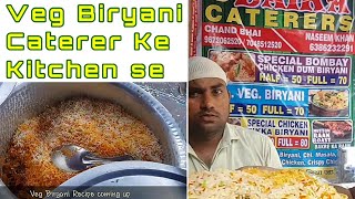 VEG BIRYANI RECIPE step by step | #VegBiryani LIVE from CATERERS KITCHEN | My Kind of Productions