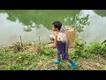 FULL VIEO: 33 days of highland boy khai making fish traps to sell  ancient fish catching technique