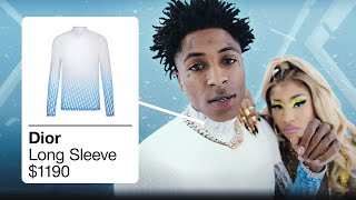 YOUNGBOY NBA & NICKI MINAJ OUTFITS IN "WHAT THAT SPEED BOUT" [RAPPERS OUTFITS]