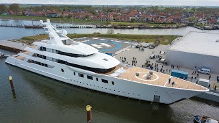 Feadship launches 95-metre hybrid motoryacht Bliss