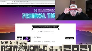 Astroworld Festival 2021. How To Make A Front Gate Tickets Account(This Is Required To Buy Tickets)