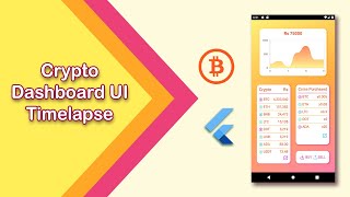 Crypto Dashboard UI Speed Code in Flutter | Flutter Speed Code | Crypto Dashboard in Flutter