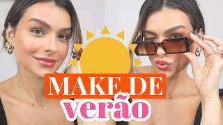 MAKE *DIA A DIA* DE VERÃO | MAQUIAGEM QUE ELEVA A *AUTOESTIMA*