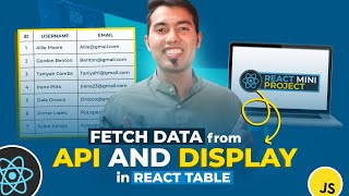 React JS 👉 Creating a Dynamic Table with Data Fetched from an API