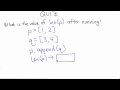 Append Quiz - Intro to Computer Science