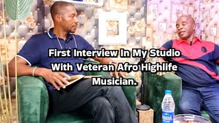 First Interview In My Studio With Veteran Afro Highlife Musician Mr Angus Maduka