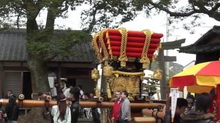 平成24年　洲本市都志八幡神社春祭り　祭礼風景！！