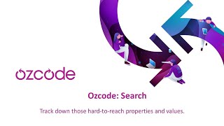 Ozcode: Search