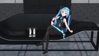 【MMD4K60FPS】Hi-fi Raver【露背公式服】【ikpolish】