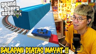 ASTAGA NGERI BANGET! BALAPAN DIATAS MAYIT - GTA 5 Indonesia Funny Moments