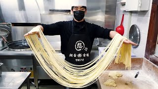 수타 짜장면 달인, 35년 전통 수타면, Amazing Handmade Noodles Skills, Black bean sauce noodles, Korean street food