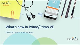 What's New with Primo - October 2021