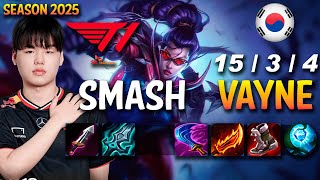 T1 Smash VAYNE vs KAI'SA ADC - Patch 15.4 KR Ranked | lolrec