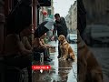 unbreakable bond in the rain a beggar and his loyal dog s heartfelt moment animals dogs bonding