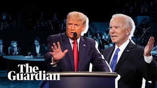 Trump v Biden: the key moments of the final presidential debate