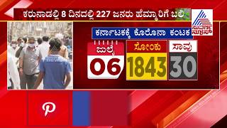 Karnataka Records 13,640 COVID-19 Cases, 227 Deaths In Past 8 Days