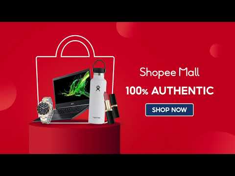 Anuncio de aplicación móvil/en línea de Shopee Mall 2021 15 años