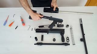 Hatsan escort magnum bulltac 12 sa en detaylı sökme videosu(Disassembly)