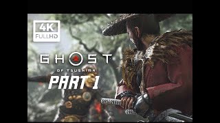 GHOST OF TSUSHIMA Walkthrough Gameplay Part 1 - First 3 Hours! (PS4 PRO 4K)