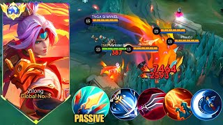 10X PASSIVE IN 1 SEC!!😱  ZILONG NEW BEST BUILD AND EMBLEM 2025 | MLBB