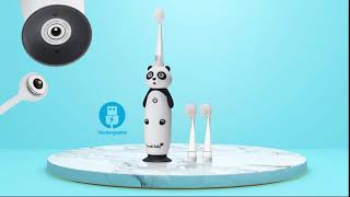 Brush-baby Wildones PanPan Panda Rechargeable Sonic Electric Toothbrush