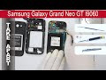 How to disassemble 📱 Samsung Galaxy Grand Neo GT-I9060, Take Apart, Tutorial