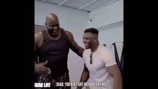 The first time shaq got picked up 😂😂😂💥🔥💯