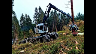 🌲*Americanlogger* • TimberPro 830-B \u0026 Logmax 9000 • HarvesterAction • Biggest Machine • Sound • #2🌲