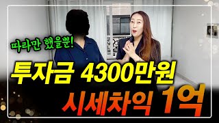 4300만원으로 시세차익 1억! 외지인들이 유입되고있는 이 곳! 평범한 주부 인생이 달라졌어요^^