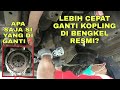 TUTORIAL LENGKAP GANTI KOPLING AVANZA 1.3 - DI BENGKEL TOYOTA