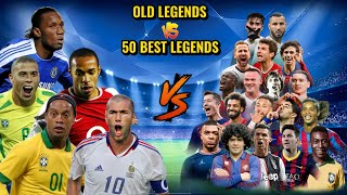 Ronaldo R9🆚️Zidane🆚️Ronaldinho🆚️Thiery Henry🆚️Drogba VS 5️⃣0️⃣ BEST LEGENDS 💥🔥