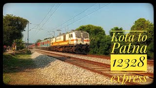 13238 Kota to Patna express departure on Lucknow Charbagh #monulocopilot