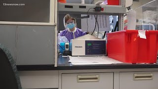 Sentara Norfolk General Hospital coronavirus testing lab shares 'inside look'