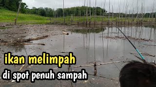 Tak salah saya memilih spot ini‼️- mancing ikan nila waduk karangkates